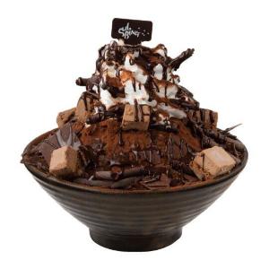 ソルビンにチョコレートカキ氷が登場 涼しくなっても食べられるまろやかさ