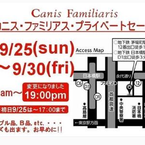 サンプル、B品がMAX90%オフ 婦人靴のカニス・ファミリアスのファミリーセール
