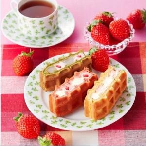エール・エルで春を先取り 華やかなイチゴワッフルはいかが?