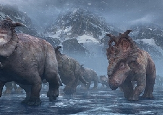 映画「ウォーキング with ダイナソー」／錯覚を覚えるCGの完成度　7000万年前の恐竜世界にタイムスリップ