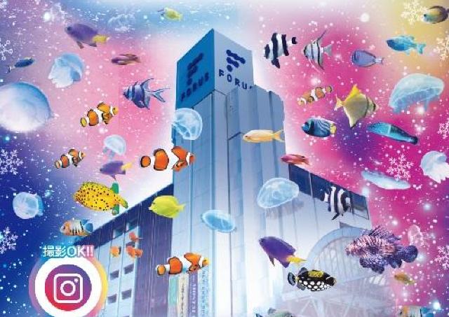 幻想的なクラゲや熱帯魚で癒されてみない？