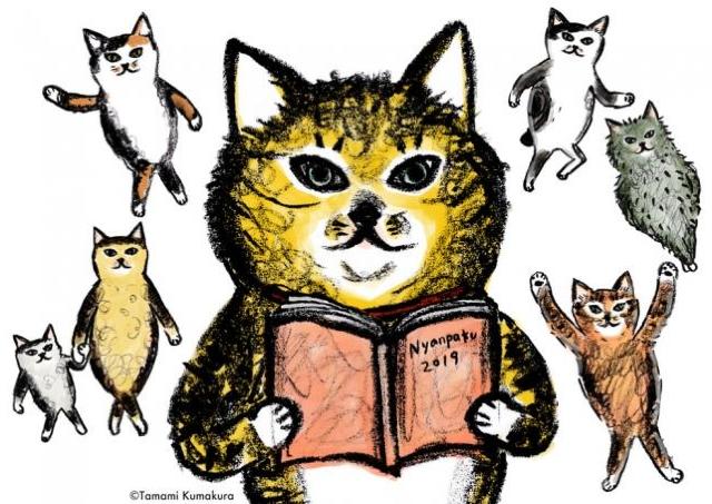 ネコづくしの展示会、大丸梅田店で開催中