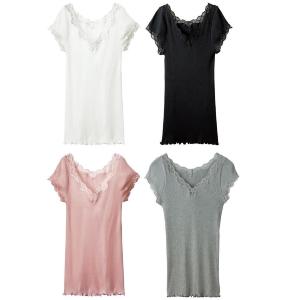 【プレゼント】やさしくボディにフィット！　綿100％フレンチ袖インナー（2名様）