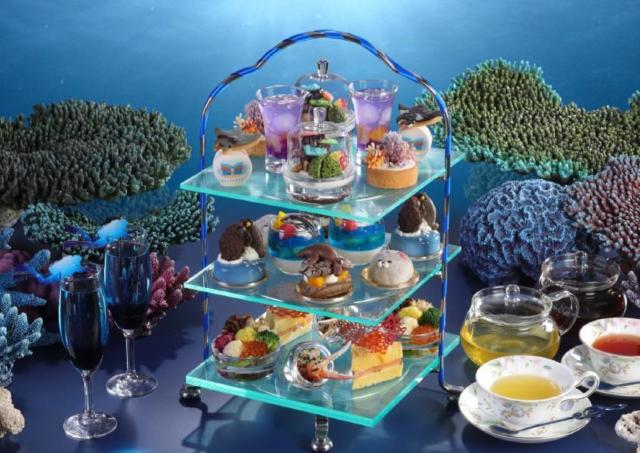 海遊館とコラボしたアフタヌーンティーが登場！