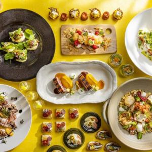 16種類の前菜と11種類のデザートをブッフェスタイルで食べ放題。夏の美味しい食材をたっぷり楽しめるランチブッフェ