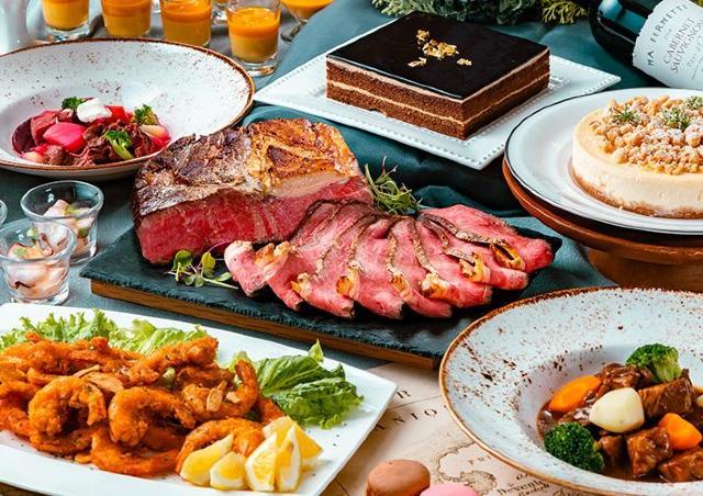 世界旅行の気分を味わえる美食が揃う