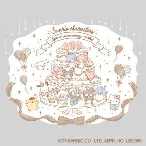 サンリオキャラクター達のミラクルイヤーをお祝い