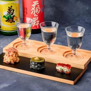 県内酒蔵自慢の3種の銘酒を呑み比べ