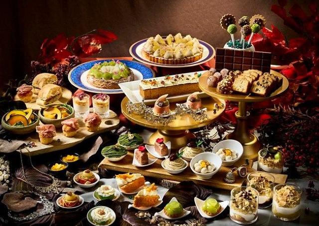 日本の秋の恵みを堪能できるスイーツビュッフェ