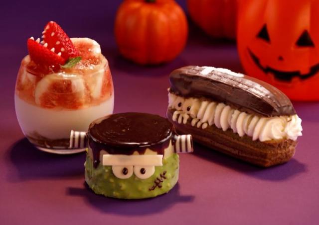 ハロウィーンのモチーフを取り入れたスイーツとパンが登場