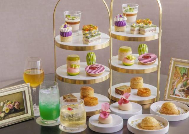 食と芸術を楽しめる「オルセー印象派展」とのコラボアフタヌーンティー