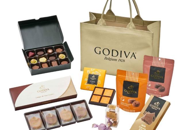 ゴディバの「2026 ニューイヤー ハッピーバッグ」が予約開始！贅沢感のあるチョコレートやクッキーなどが入った福袋は数量限定。