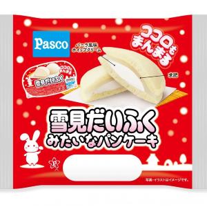 雪見だいふくがパンケーキに！？パスコとのコラボ第3弾、ぷにぷに食感のパンはクセになるかも...♡