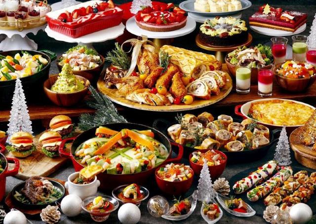 開業30周年を祝う華やかなクリスマスブッフェ開催