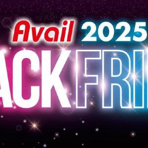 アベイルの「BLACK FRIDAYセール」は人気キャラとトレンド服が大集結！条件クリアで真っ黒なオリジナルファイルがもらえるよ《22日開始》