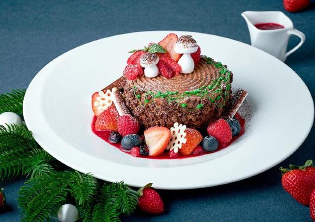 冬の森に迷い込んだようなパンケーキ