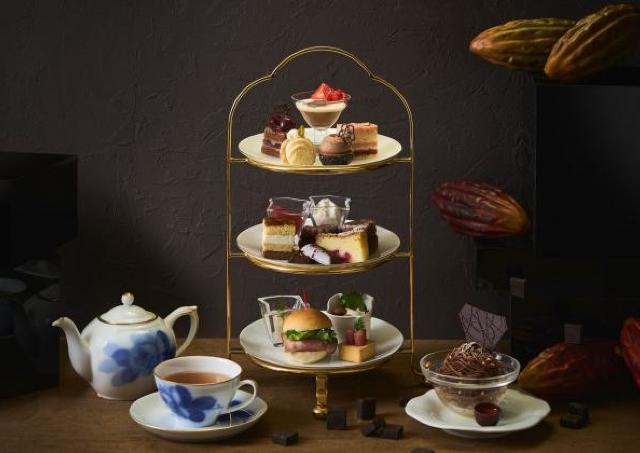 カカオの個性が光るアフタヌーンティー