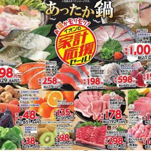 【イオンのチラシ】じゃがいも、にんじん、なすが51円でお買い得！20日は「お客さま感謝デー」で5％オフに