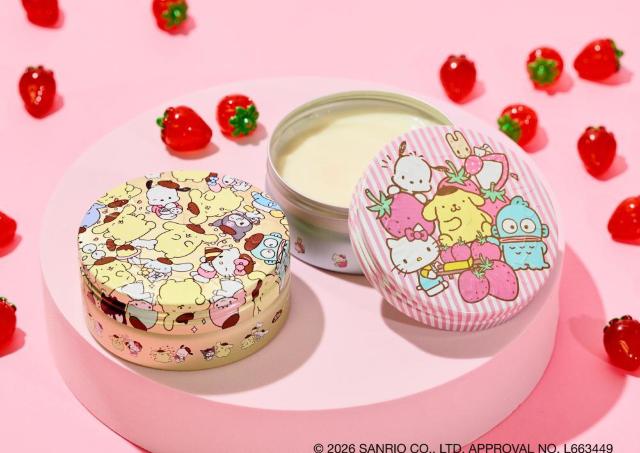 【STEAMCREAM】ポムポムプリン30周年記念も♡サンリオキャラクターの新作デザイン缶が可愛すぎ。