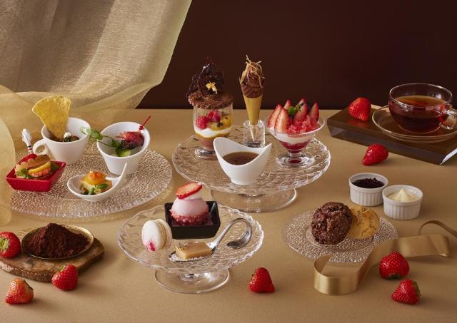 「リンツ」とコラボしたアフタヌーンティー