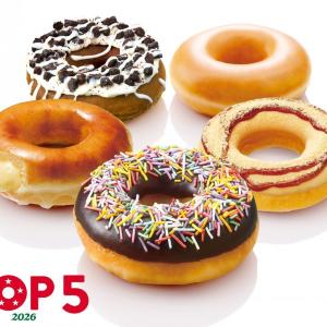 クリスピー・クリーム・ドーナツのスタッフが推す「定番ドーナツ」今だけ20円引きセール開催中《2月24日まで》