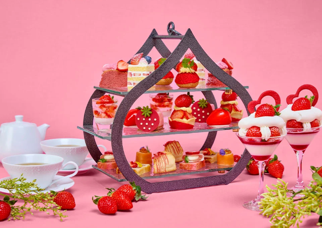 春のいちごが主役！ 春爛漫のアフタヌーンティー