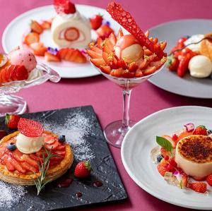 キュートないちごスイーツがズラリ！「いちごフェア」開催中