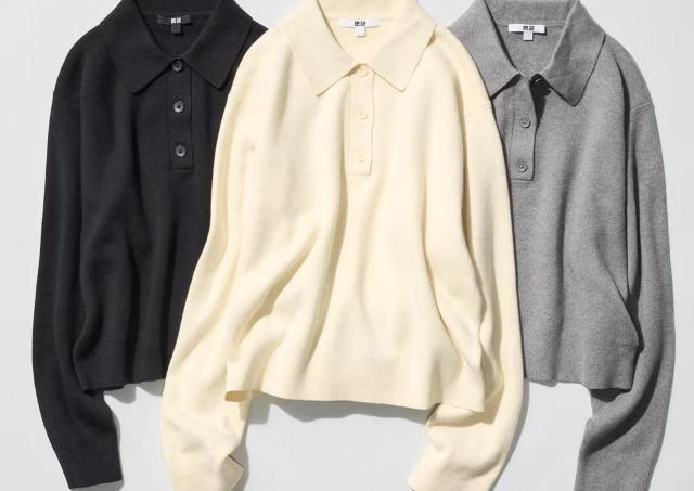 「最近これしか着てない」「出社コーデに最適」春先まで大活躍するユニクロのポロセーターがSNSで話題。