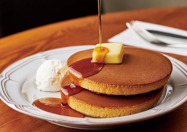 【珈琲館の創業祭】焼き立てのホットケーキが