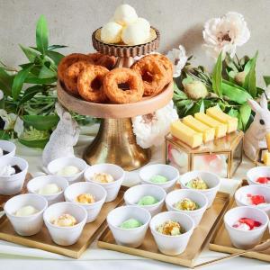 牛角の「デザート食べ放題」が全店・全コースに拡大！七輪で炙ったドーナツにアイスを合わせた