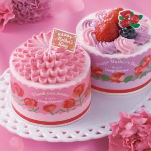 銀座コージーコーナーの「母の日ケーキ」は全部で6種。花束みたいなケーキやお母さんイメージのアソートなど多彩なラインアップ♡