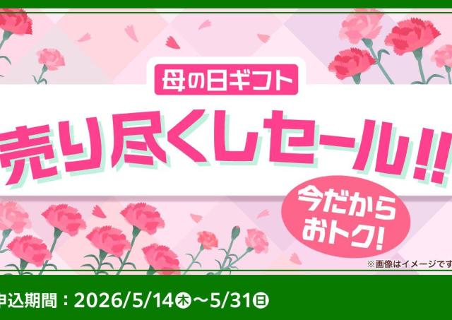 【ファミマオンライン】母の日向けのギフト菓子が最大41％オフ！超お得な「売り尽くしセール」は早い者勝ち。