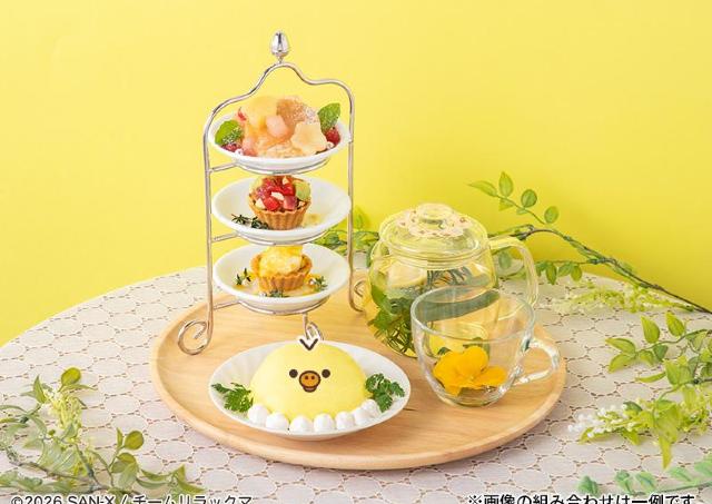 アニメ「リラックマ」放送を記念したテーマカフェが期間限定でオープン