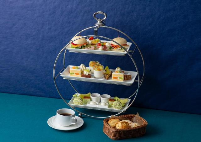 ロケーションを楽しみながらメロンの魅力を感じるティータイム