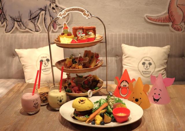 【渋谷＆横浜】くまのプーさんの期間限定アフタヌーンティーを実食レビュー。野菜とフルーツたっぷりでヘルシー♡《9月末まで》