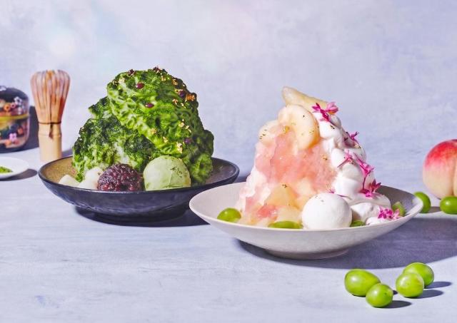 プレミアムな味わいの豪華なかき氷2種