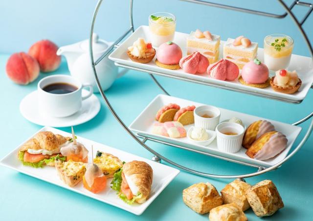 桃のおいしさを味わう贅沢なティータイム