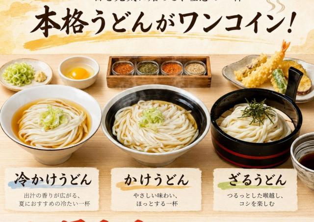 500円で本格うどんが楽しめる！「うどん白糸」目白店の