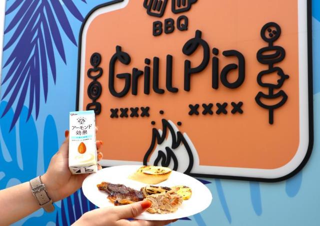 アーモンド尽くしのBBQを池袋ヨドバシカメラの屋上で！アーモンド効果飲み放題も嬉しい...。《体験レポ》
