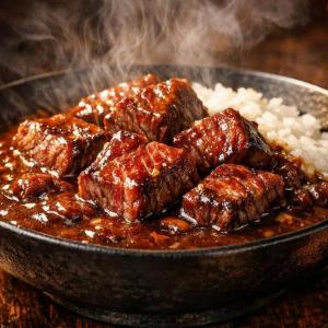【銀座】「松永和牛カレー」がワンコインはお得すぎ！平日ランチ1日10限定だよ。