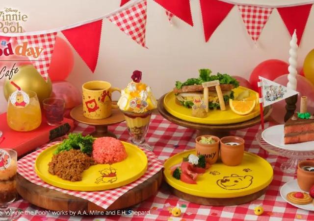 「くまのプーさん」原作デビュー100周年を祝うスペシャルカフェがオープン