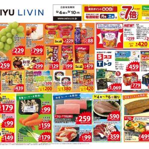 【西友の最新チラシ】秋のお菓子やアイスが続々登場。PB食品はまとめ買いがお得《9月10日まで》