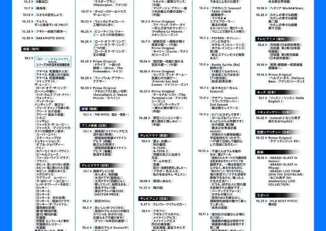 【プライムビデオ】「8番出口」や「薬屋のひとりごと」第3期などが早くも見放題に。10月の編集部注目作品は？