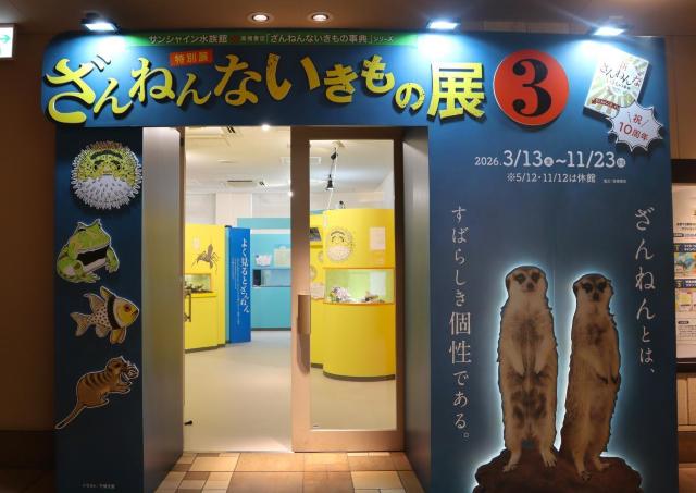 【池袋に再び】ちょっと残念だけど愛おしい。サンシャイン水族館の大人気コラボ展示は休日のおでかけにもぴったり《編集部レポ》